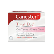 Canesten Thrush Duo Oral Capsule and External Cream-undefined